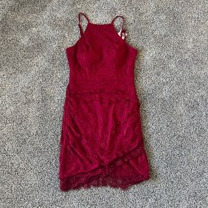 NWT Red Lace Dress